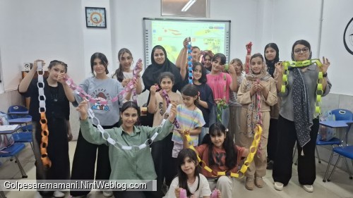 فعالیت کلاس زبان پانی