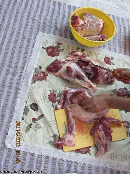 گوشت قربونی