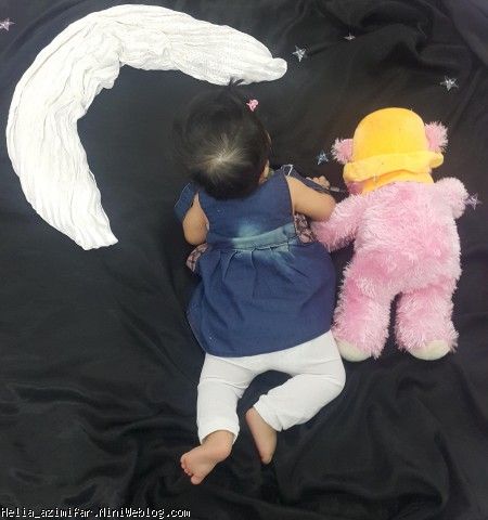 عکسای خلاقانه هلیا پنج ماهگی