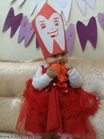 حسنا در جشن دندونی