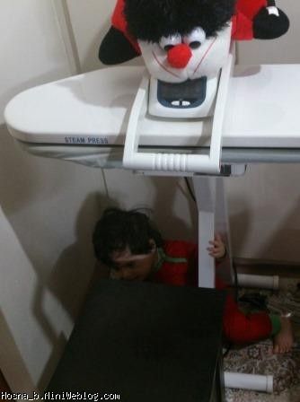 دالی حسنا از پشت اتو پرسی