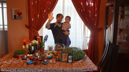 اولین نوروز سام و بابایی