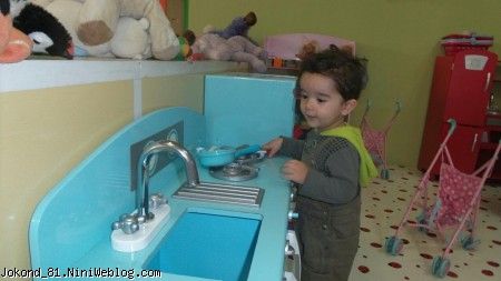 سام و ظرف&zwnj;شویی کوچولو