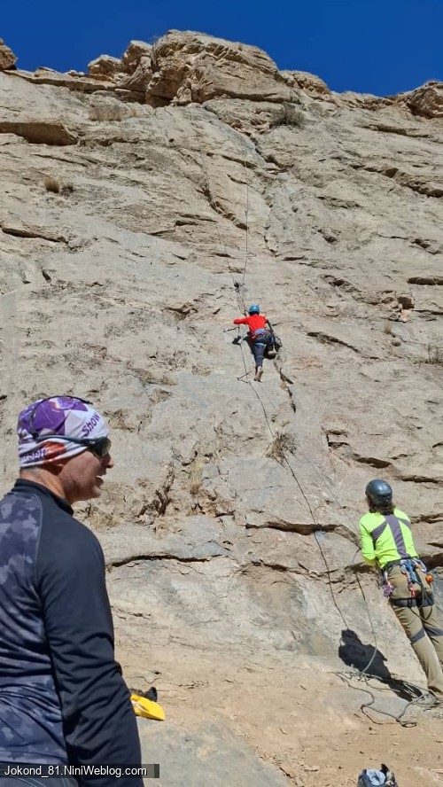 اولین سنگنوردی در دل طبیعت