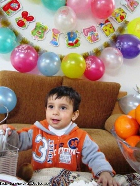 تولد یک سالگی رهام جون