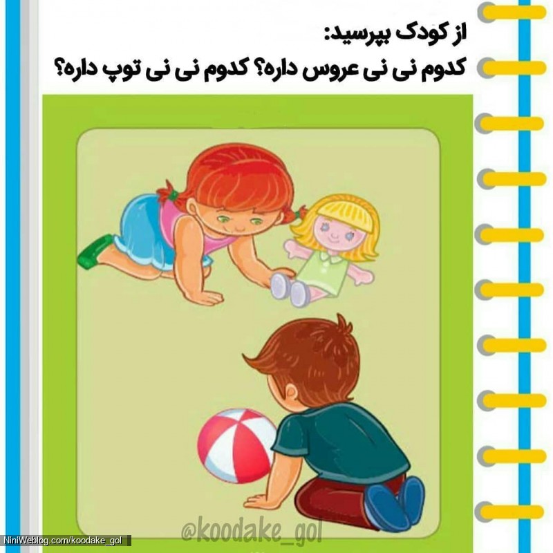 تست هوش یک سالگی (2)