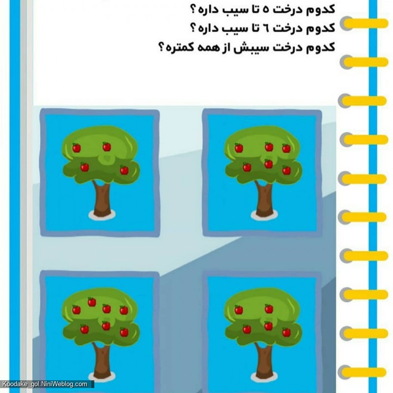 تست هوش چهار سالگی (4)