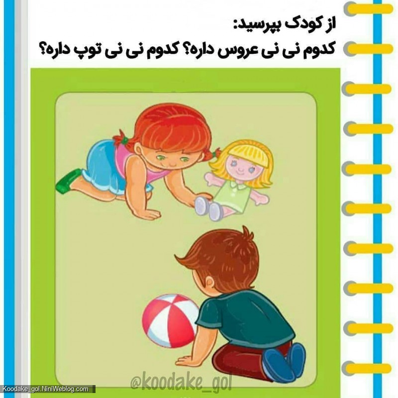 تست هوش یک سالگی