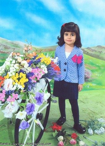 عکسهای آتلیه مهدکودک بهار 93