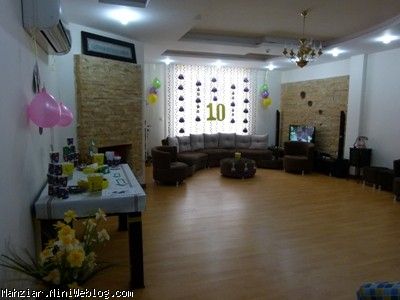 نمایی دیگه از سالن با تم پو