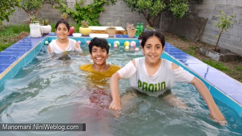 اولین آب بازی امسال 🏊‍♀🏊‍♀🏊‍♀