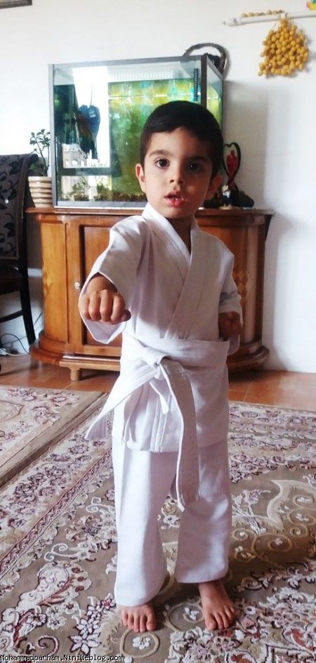 کاراته باز کوچک