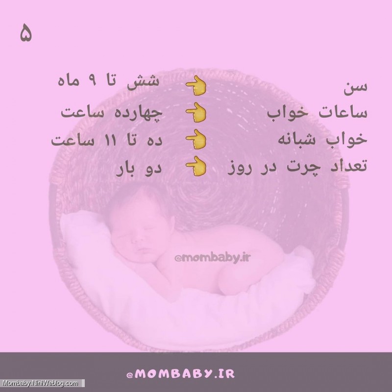راهنمای خواب نوزاد - 5
