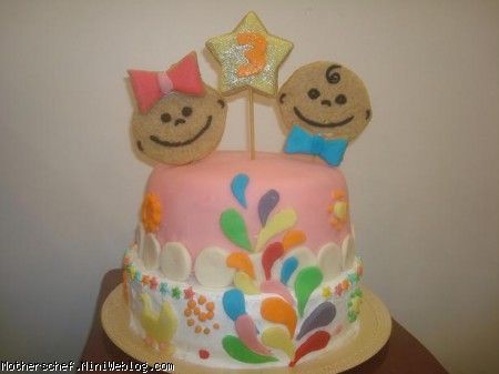 فوندانت-کیک-تولد