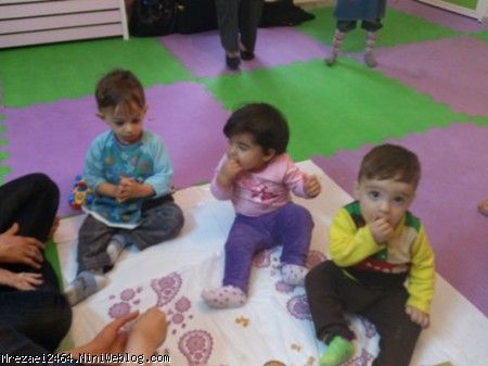 مهد بهاری با همکلاسی هاش