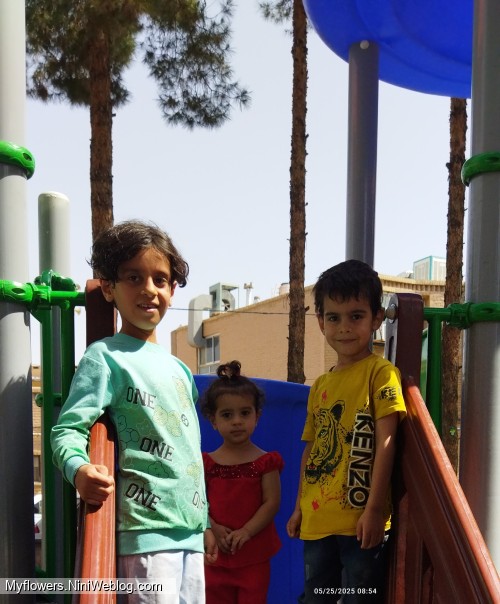 بازی در بوستان وحدت