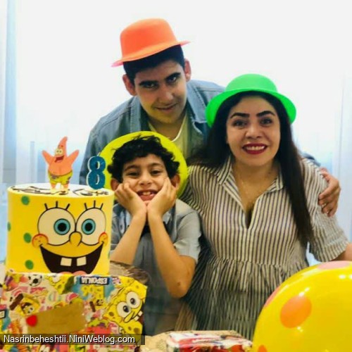 قشنگترین مو فرفری دنیا تولد 8 سالگیت هزار بار مبارکمون باد🌸❤️