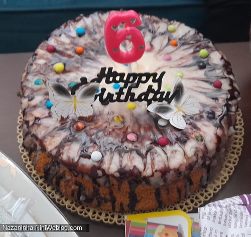کیک تولد ۶ سالگی مرتضی