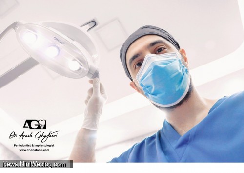 کاشت ایمپلنت دندان، دکتر آرش غفوری