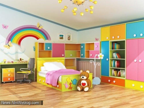 روانشناسی رنگ مناسب اتاق کودک