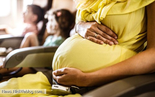 تاثیر پرواز بر سلامت مادر و جنین در دوران بارداری