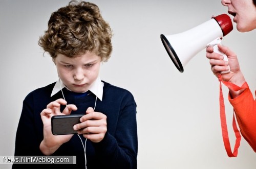 ترک دادن کودک از گوشی موبایل