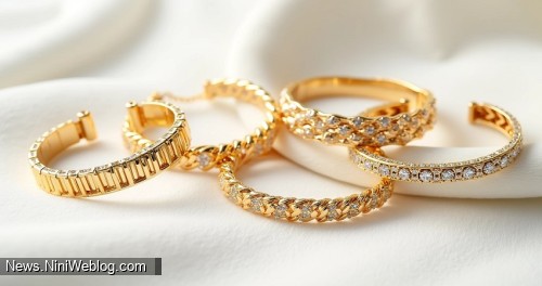 بهترین مدلهای دستبند طلا مخصوص خانم های شیک پوش