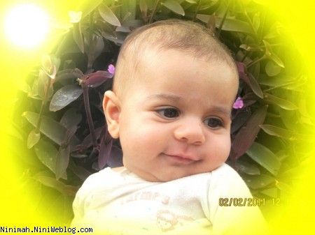 پارسا جان این عکس در قشم از تو گرفته شده اینجا هم 4 ماه داری