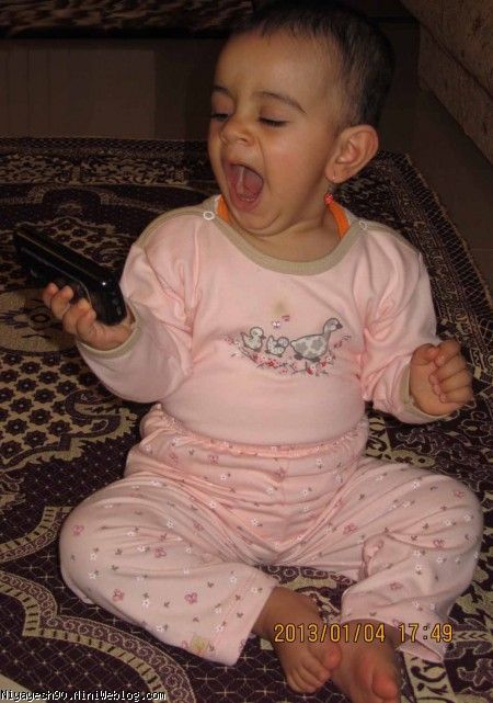اینم یه خمیازه بعد از یه روز خیلی خسته کننده