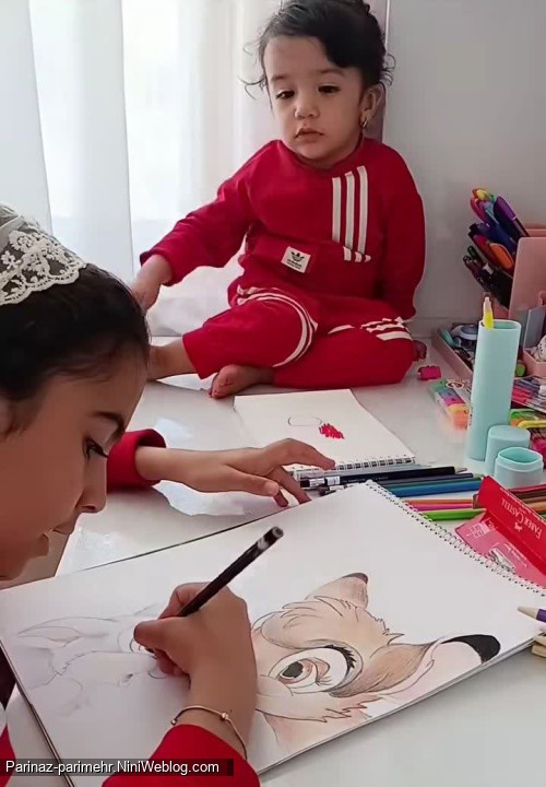 این داستان مداد اتودی که تلاش نمیکنه☺️