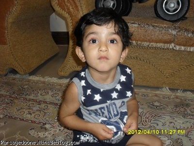 پارسا در شب تولد بابایی