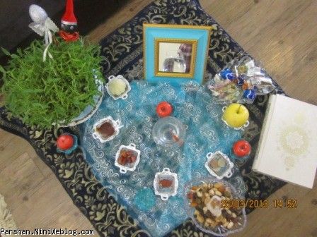 سفره هفت سین سال نود و دو