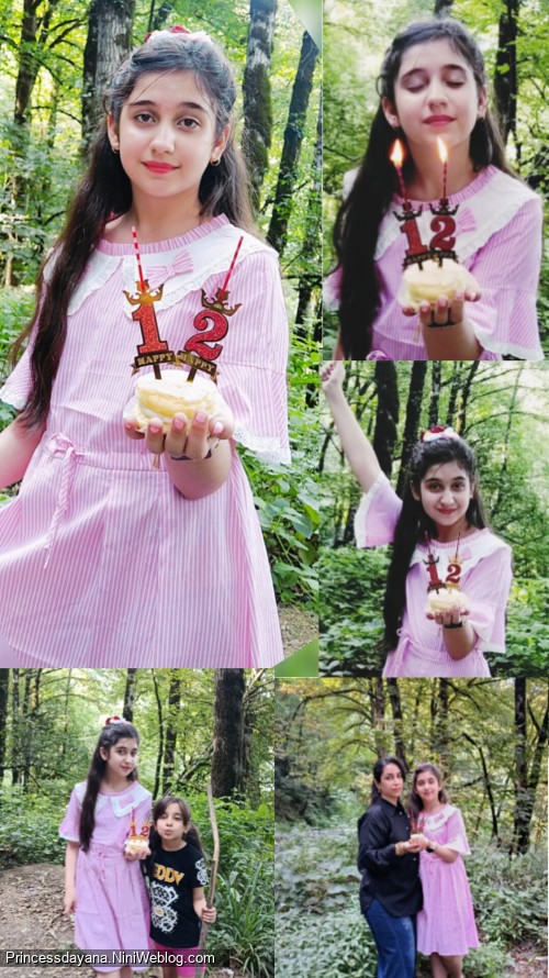 تولد۱۲ سالگی 🌲🏖️شروع پاییز👸🎊🍁