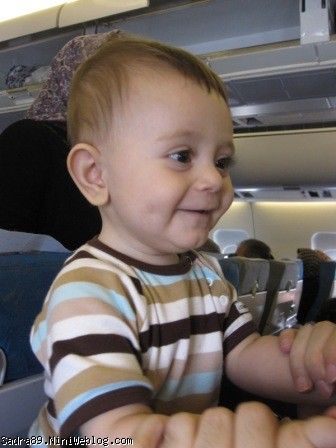 محمدصدرا در هواپیما