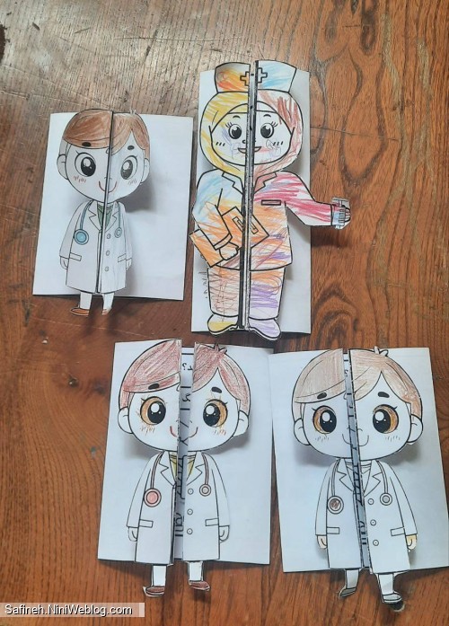 کودکانه مدافع حرمت هستم عمه جان زینب (سلام الله علیها) (۲۳) (کاردستی)