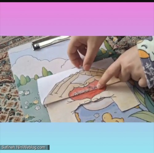 کوچولو بیا یارآقا باشیم 79 ( کاردستی جذاب مهدوی)