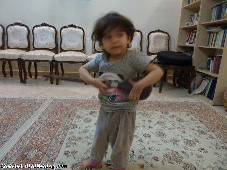 هنرنمایی دخترم