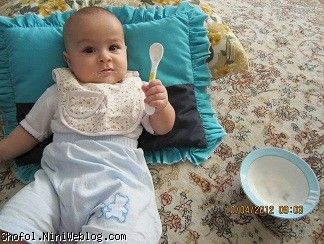 پرهام و اولین غذای کمکی