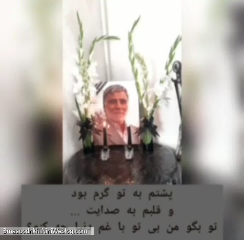 چهل روز است که دل تنگی های غروب را با بودن در کنار مزارت سپری کردیم