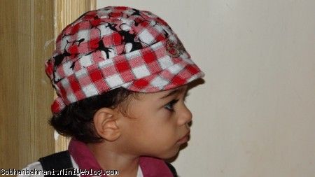 کلاه پوشیدن سبحان
