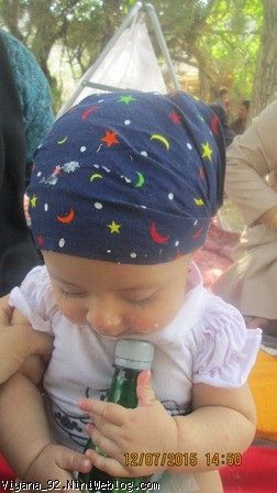 تلاش برای خوردن دلستر