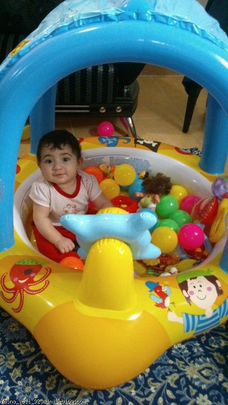 اینم استخر بازی من