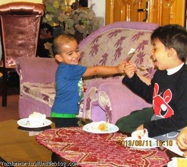 یزدان جون در جشن تولد عمو امیر