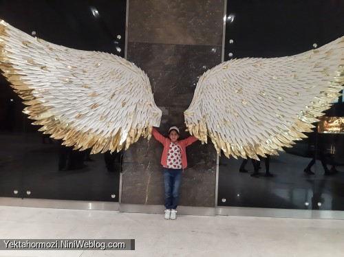 فرشته ی پرواز کنان