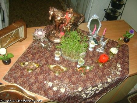 اینم از سفره هفت سین